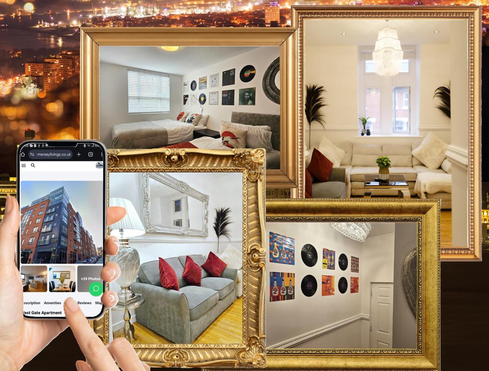 Sidemersey Livings - Spacious Loft For Bigger Groups - Very Central And Cosy Liverpool Exteriör bild